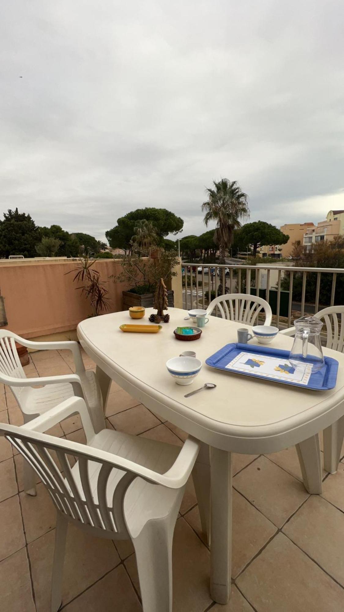 Apartament La Terrasse De Gruissan Zewnętrze zdjęcie