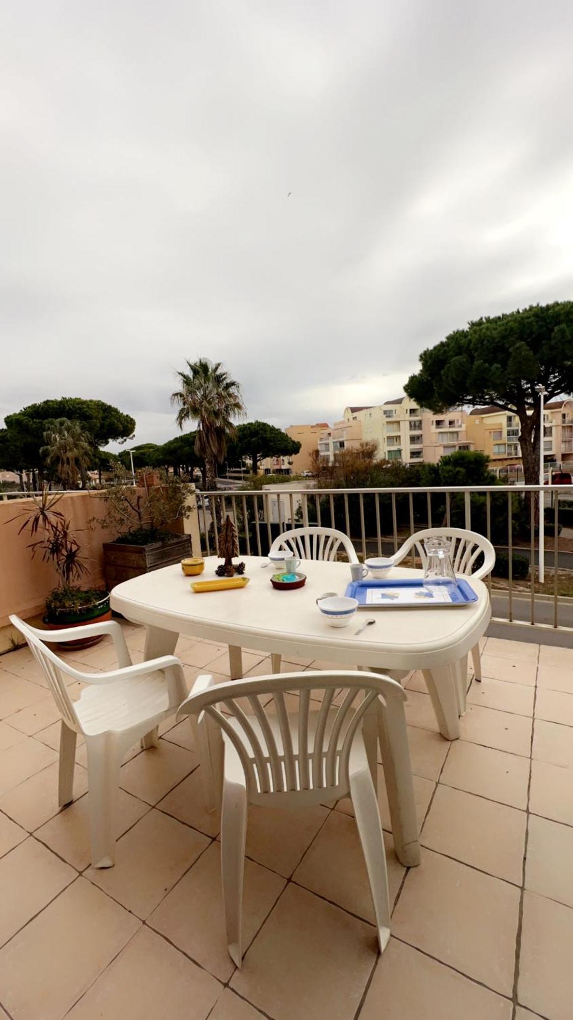 Apartament La Terrasse De Gruissan Zewnętrze zdjęcie
